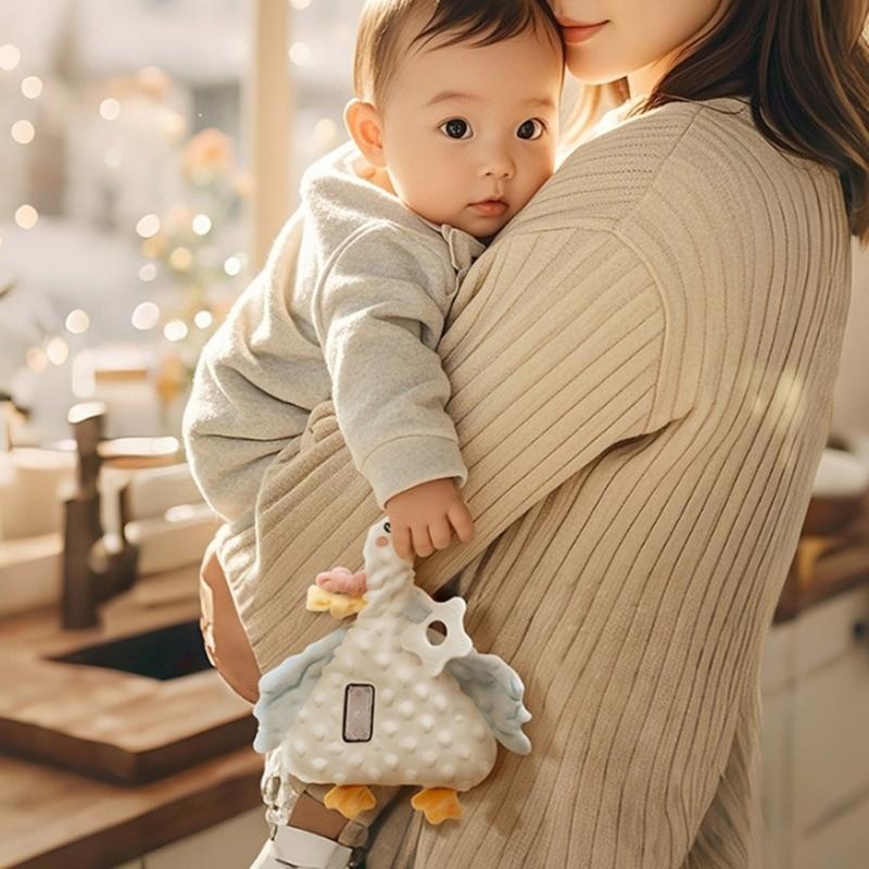 Gentle Vibration Infant Sleep Soother For Sleep Support Ergonomic Shape Machine Washable Breathable Fabric