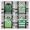 Maglia da Calcio Vintage Casual Celtica Real Madrid Chivas Rangers Americas a Maniche Corte