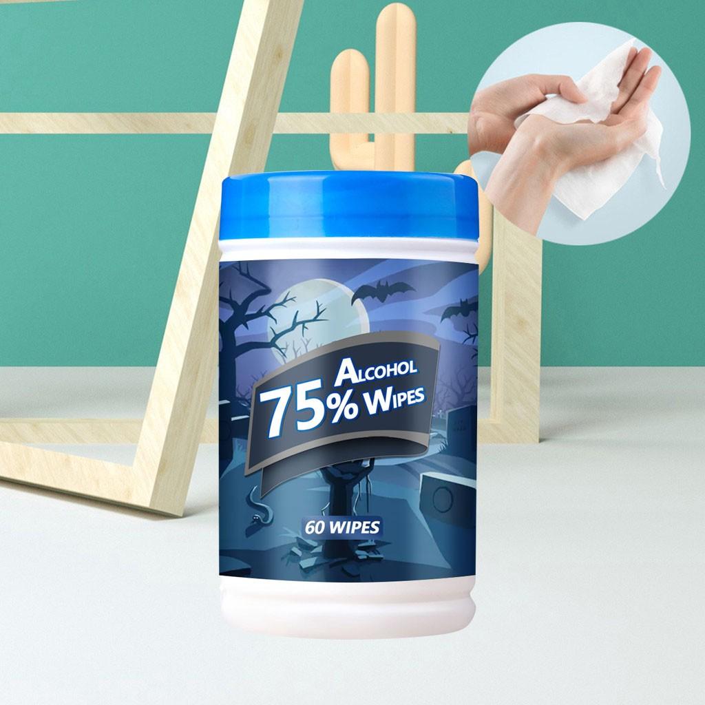 Buy [G666] Disinfecting Wipes Bulk Hand Wipes 60/75PC/Bucket Travel