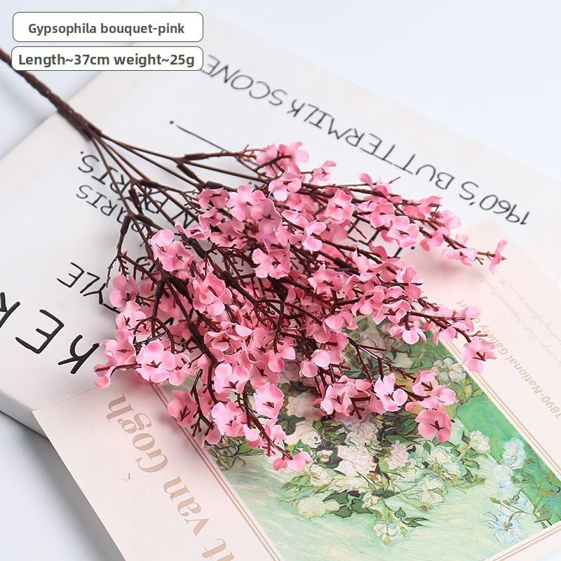 Silk Paniculata Gypsophila Flower Multiple Color Options Starry Sky Design