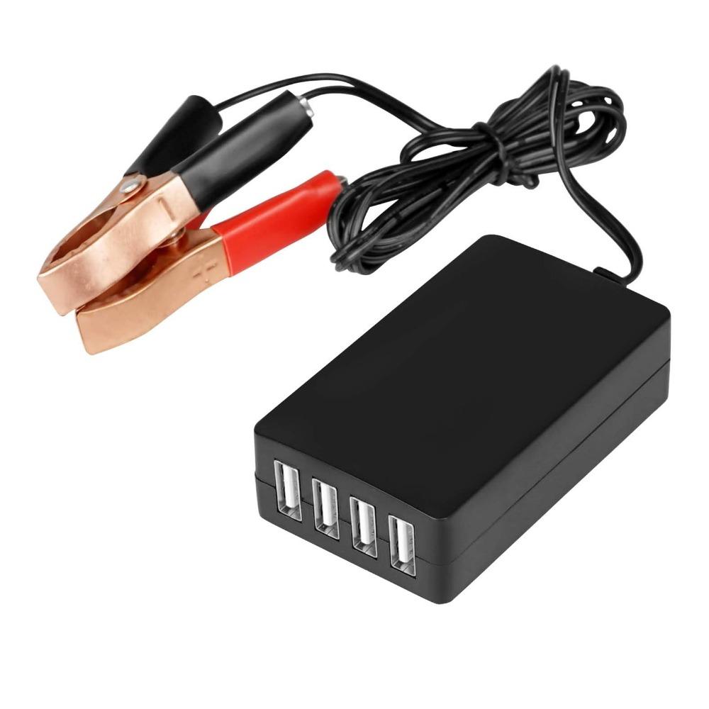 

40W DC Converter 4Port Power Regulator Professional Buck Regulator Charger Car Truck