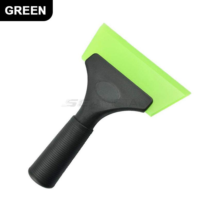 

2-in-1 Winter Car Ice Scraper and Squeegee - for Efficient Snow & Frost Removal - Automotive Accessory for Cold Weather Driving зелёный