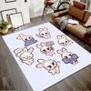 1pc Kpop Team5 Design Printed Area Rug Carpet for Bedroom Living Room Home Decor Rugs Mat Non Slip Mat Rug for Bedside
