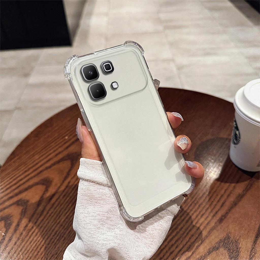 Case for infinix NOTE 60 Pro,60 Ultra-Soft Liquid Silicone Casing Y2K Minimalist Aesthetic Airbag Drop Protection Cover