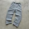 European & American Embroidered Hip Hop Zipper Sweatpants - Men's and Women's Casual Long Pants