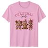 Christmas Girly Gingerbread Holiday Unisexs TShirt Unisexs Tee Graphic Unisex Top