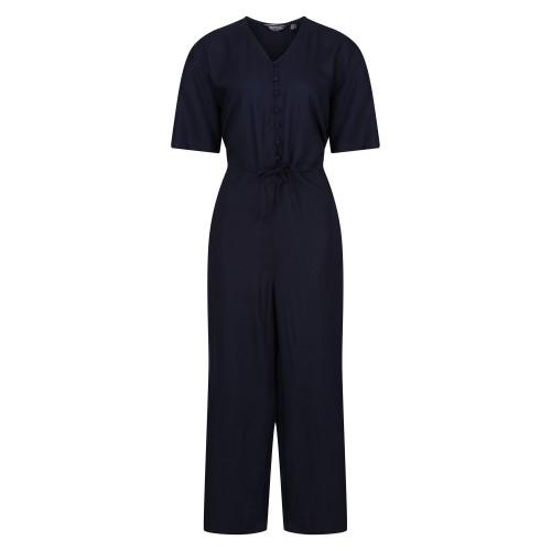 Regatta Womens/Ladies Streap Lightweight Button Front Short-Sleeved Jumpsuit
