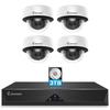 8 Million JENNOV Security Human Vehicle 3TB Surveillance Set of Audio 4K Recorder Indoor Night Smartphone Remote No No Auto IP66 Waterproof and