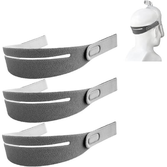 3 Packs Replacement Headgear Straps for Airfit N30i and P30i Closed Edges Nasal Mask Straps Adjustable CPAP Headgear Compatibility with