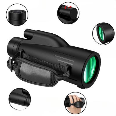 Telescópio monocular de grande calibre 12×50 de alta definição, antivibração, alça de pulso portátil, óculos novos transfronteiriços