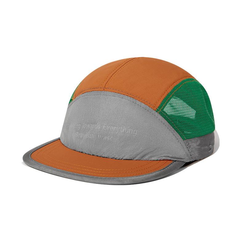 Waterdichte Baseballpet van Nylon Mesh met Bedrukte Letters voor Mannen Vrouwen Ideaal voor Buiten Hardlopen Fietsen Modekleding Adjustable