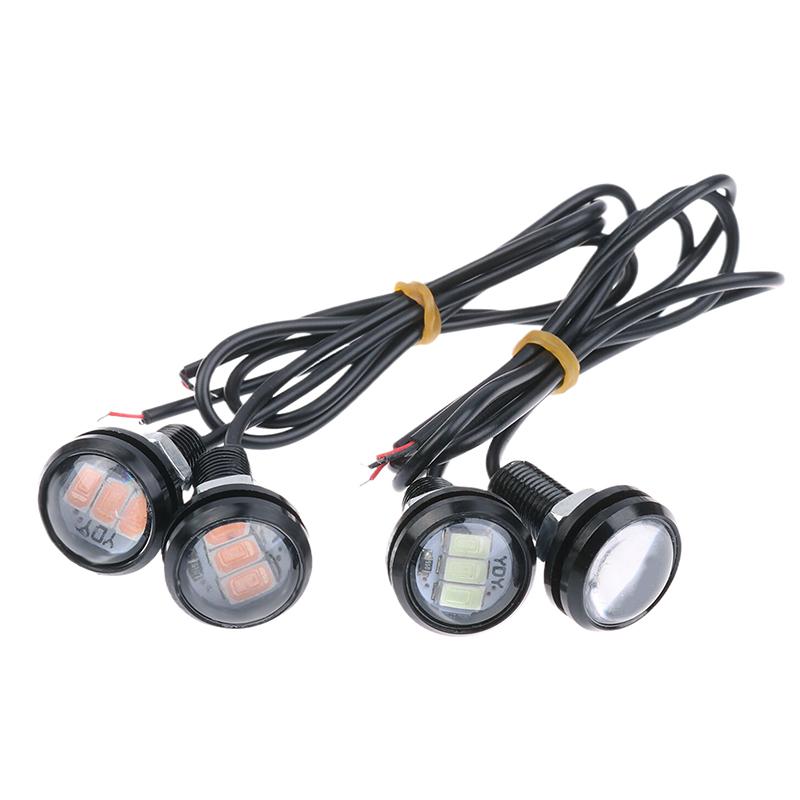 Automobil LED Adleraugen Lichter Rückfahrscheinwerfer Kennzeichenleuchten Motorrad Blinker Bremslichter