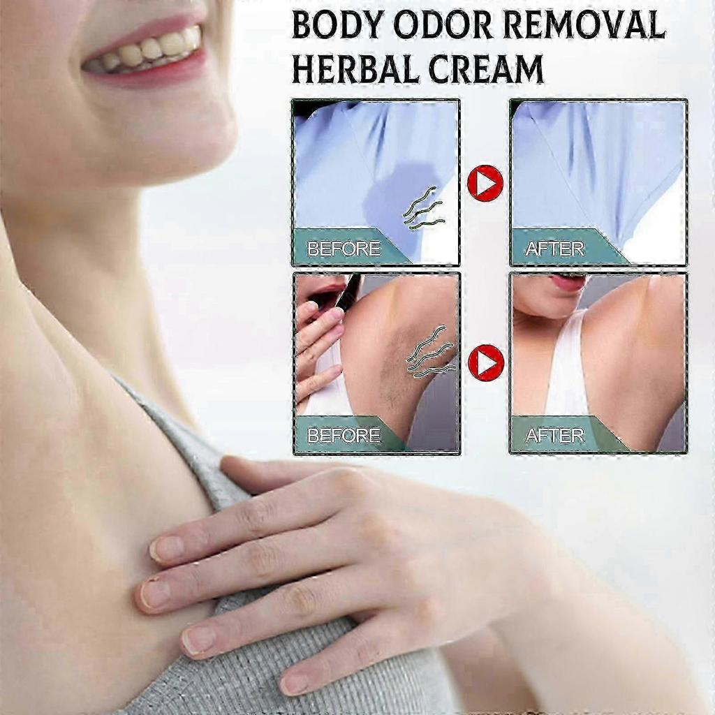 Herbal Underarm Deodorant Cream - Honeysuckle Scent for Gentle Odour Elimination 25-26