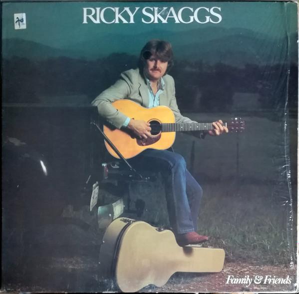 LP Record RICKY SKAGGS  Family  Friends 0151 Rounder Records 1987 US CountryFolk Used