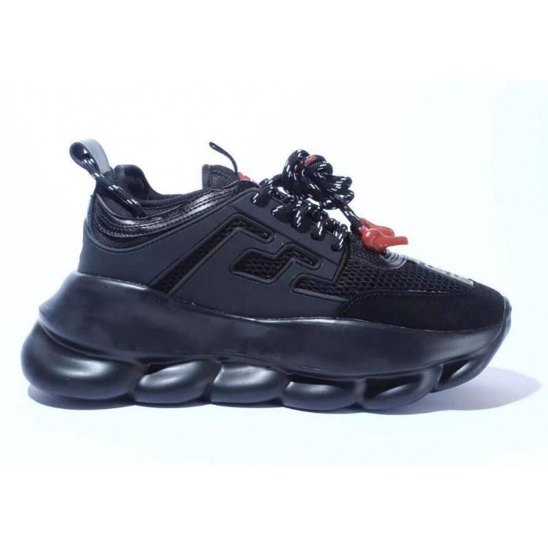 Z Chain Chunky Sneakers Men Women Lightweight Breathable Casual Running Shoes With Thick Sole Height Increase