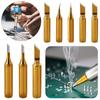 1Pc 900M-T Soldering Station Solder Iron Tip Oxygen-free Copper Solder Head Replacement Welding Tips Soldering Accessories