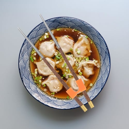 PRETYZOOM Training Chopsticks, Chopstick Helper, Practice Aid, Non-Slip, Interchangeable, for Adults and Children, Training Tool, Home Use, Pack of 6,