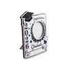 Wood Graduation Photo Frame for Desk Placement, Standing Display with Rear Panel for a Cherished Achievement Photograph