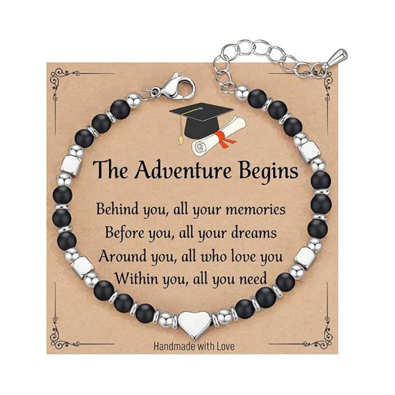 JYL TS Bracelet Adjustable Lobster Clasp Heart Pendant Enhances Relationship Luck