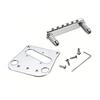 6 Saddles Bridge and Stabilizer Plate Guitar Bridge Upgrade Set For B5 And B50 Models Professional Guitar Accessory