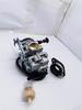 Carburetor With Intake Manifold Boot & Oil Filter For Suzuki DR200SE DR200S