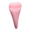 Pink Silent Ice Facial Massage Roller - Cold Compress and Lifting Tool