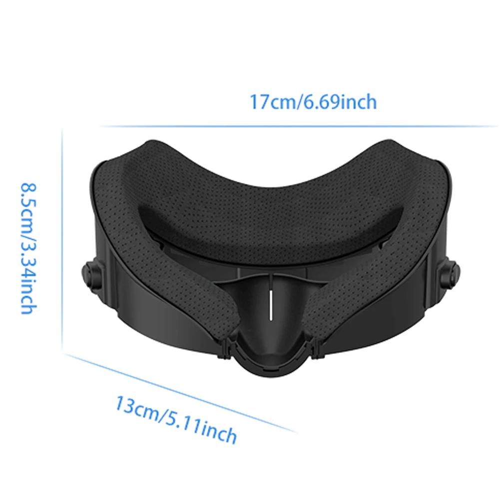 Obličejový kryt 6 v 1 pro Meta Quest 3 VR náhradní obličejové rozhraní PU kožená maska ​​proti prosakování nosní podložka pro příslušenství Quest3