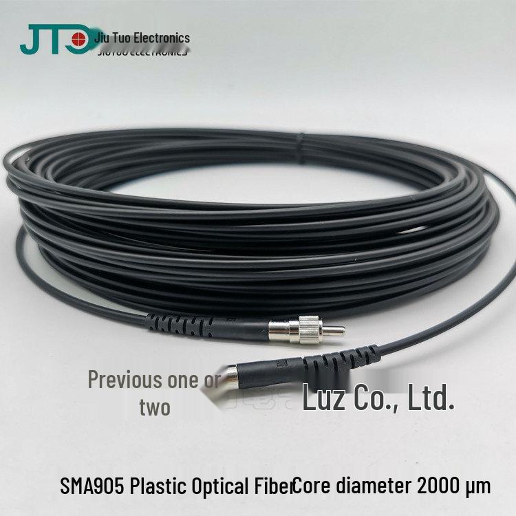 

SMA905 2000µm Core Diameter Plastic Optical Fiber 2.0mm Light Guide 1m