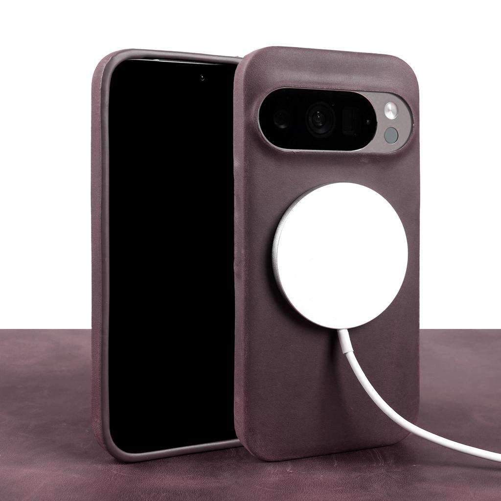 For  Magnetic Genuine Leather Case For Google Pixel 9 10 Pro XL 9A 8A 7A 6A A  6 7 8 Pixel10 Pro 10Pro Phone Back Cover