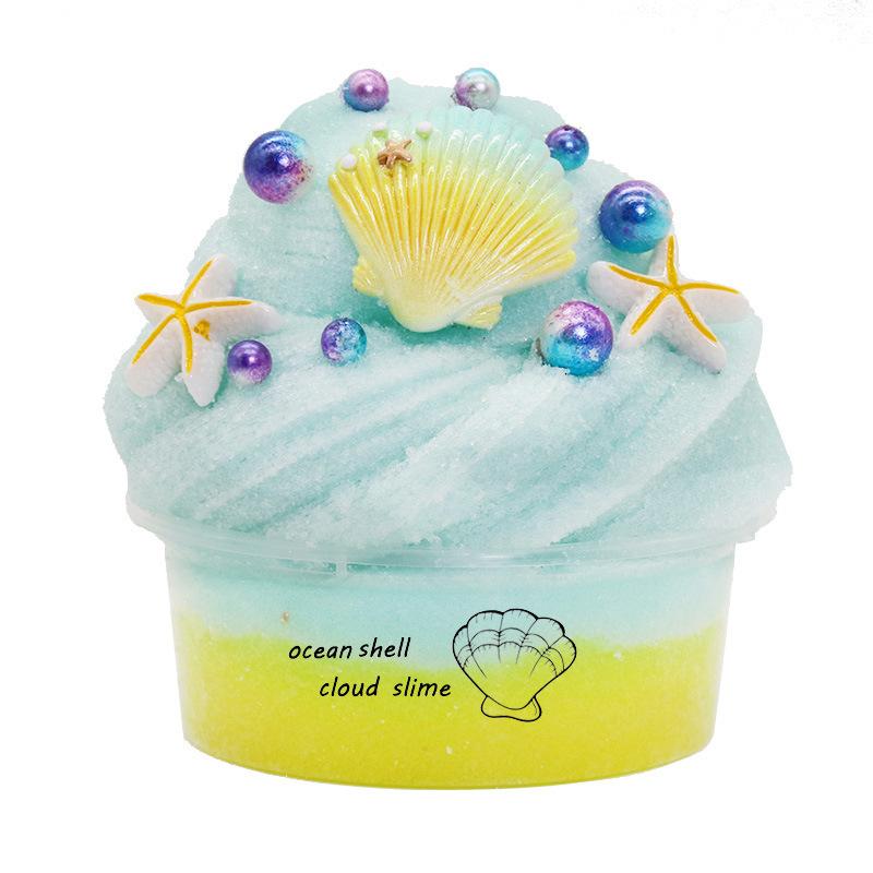 

Festive 60ml Biscuit Slime, Elastic Rebound Plasticine with Mold, Soft Squeezing Toys Playsets for Relaxation Holiday Gift Presents