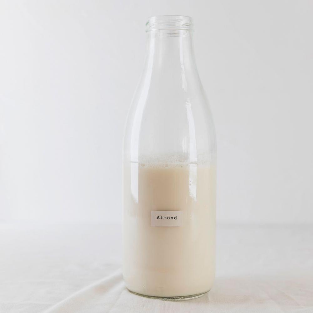 Glasmilchflasche 1 L 6 Stück.