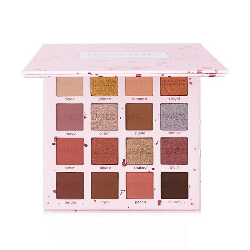 IMAGIC - 16 Colours Pink Pop Eyeshadow Palette