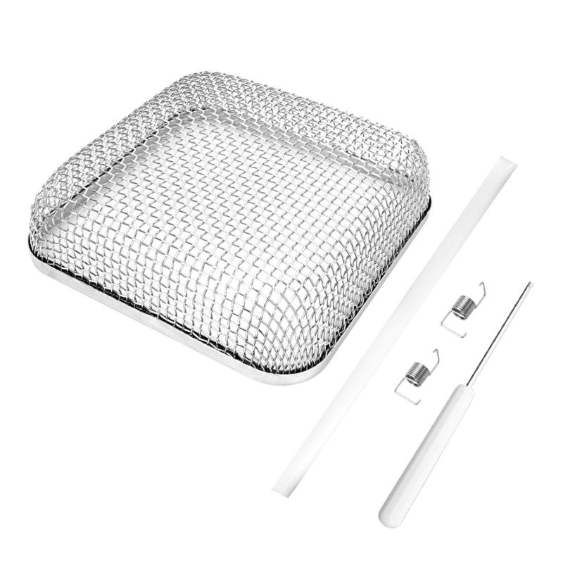 Ventilationsgaller i rostfritt stål för husbil med gummipackning Insektskyddande Hölje Reptålig Design För Utomhuscamping