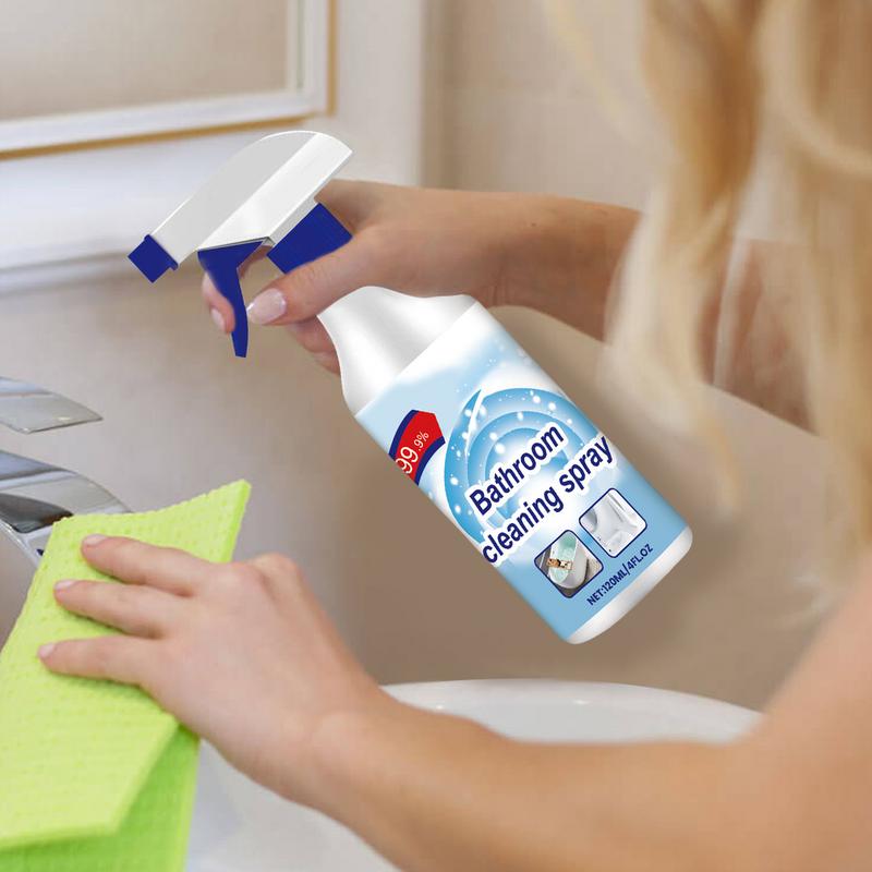 Bathroom Cleaner 120ml Multifunctional Fresh Clean Spray Cleaner Bathroom Stain Remover Powerful Cleaning Tool For Home Sink