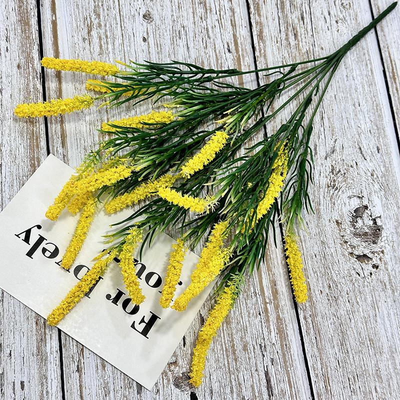 Bouquet Lavender Simulated Artificial Plastic Artificial Flower For Indoor Decor