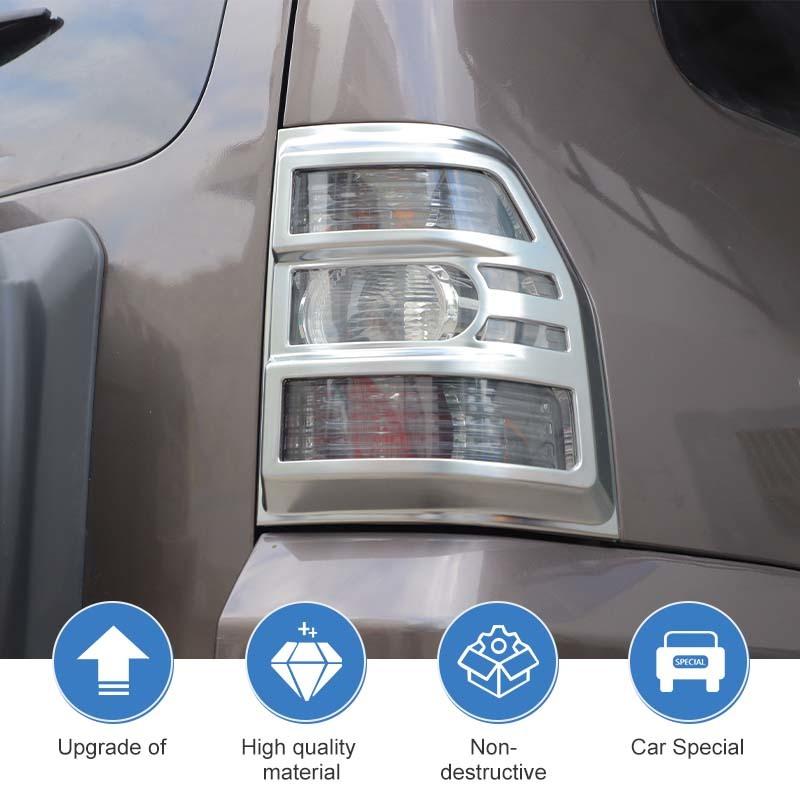 Car Taillight Lampshade Decoration Cover Lamp Protective Decoration Stickers For Mitsubishi PAJERO 2007-2021 Car Exterior Accessories