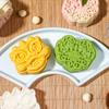 50g Hand-Press Mooncake Mold with Ruyi Flower Design