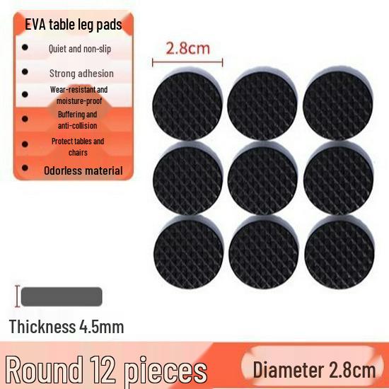 Anti-Slip & Noise-Reducing Furniture Leg Covers - Universal Fit for Chairs, Stools, Sofas, and Tables