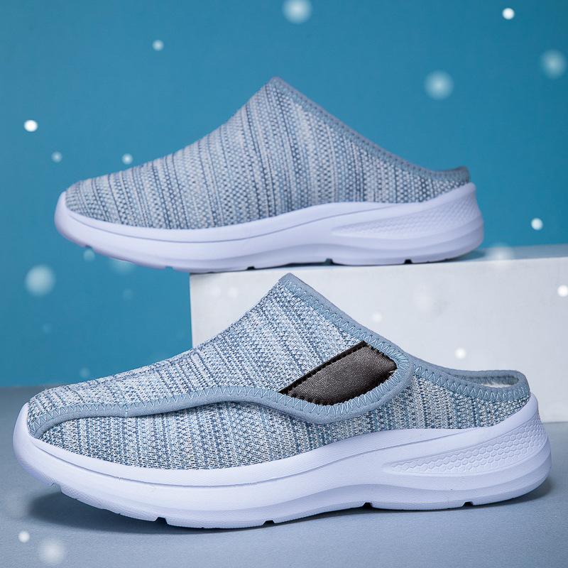 Spring and Autumn Fashion Lazy Shoes Walking Ladies Velcro Lightweight Fashion Casual Sneakers Daily Men and Women