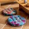 Bohemian Household Living Room Round Chair Cushion Dirt-resistant Thickened Cotton and Linen Seat Cushion Sedentary Tatami Futon On the Ground