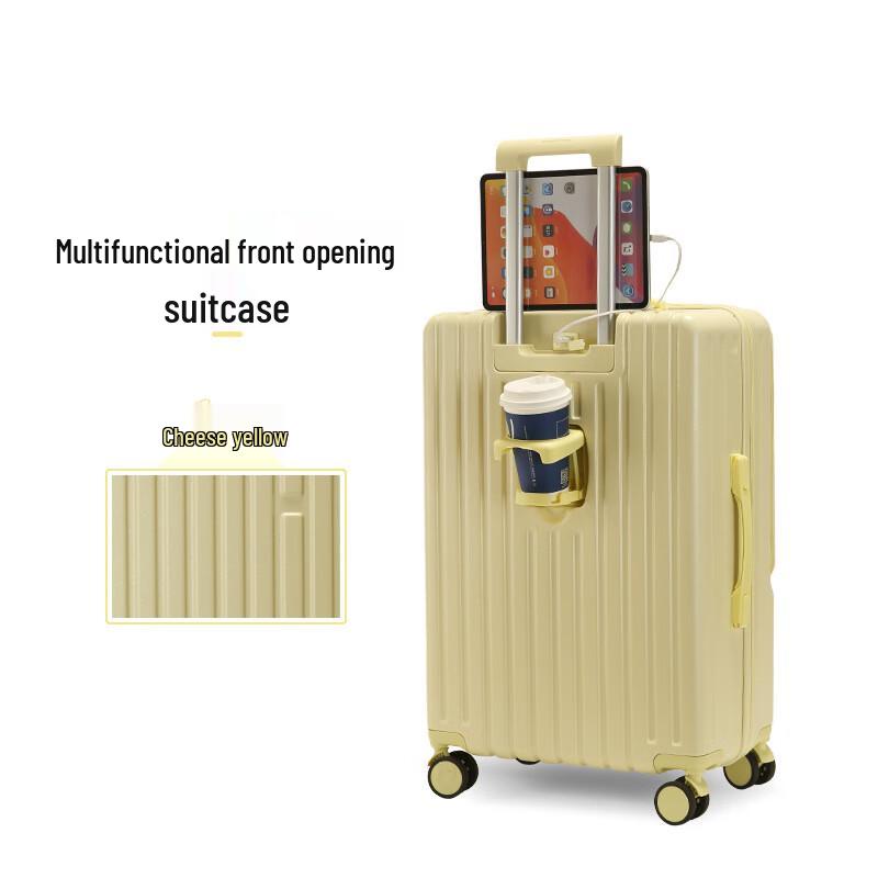 JOURHEY SHI 505 Front-Opening Hardside Suitcase