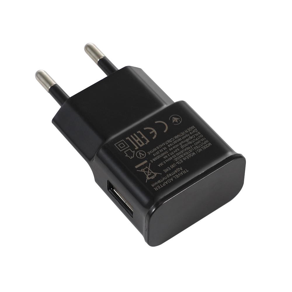 2A Single USB Charger for Android/Smart Tablets – EU/US Plug