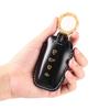 Genuine Leather Car Key Cover for Great Wall Haval H6, Big Dog, Chitu, Xiaolong - High-End Protection Shell.