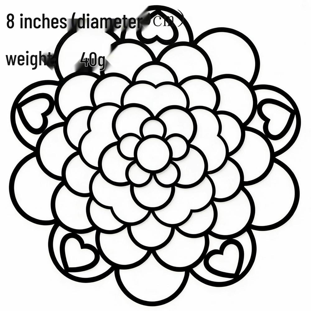 Foldable Metal Laser-Cut Floral Arrangement Grid – Trending Flower Arranging Aid
