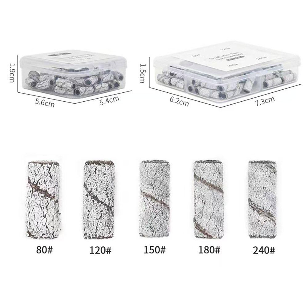 Durable Nail Drill Bits Mini Nail Grinding Tools Set Accessories Nail Polish Sanding Files