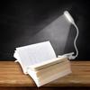 Clip on Book Ligh Reading Light 7 LED with 3 Brightness USB Rechargeable, Eye Care Lamp with Power Indicator, Perfect
