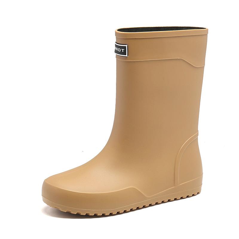 High Quality Men's Rain Boots Factory Manufactured Waterproof Gumboots for Summer and Autumn