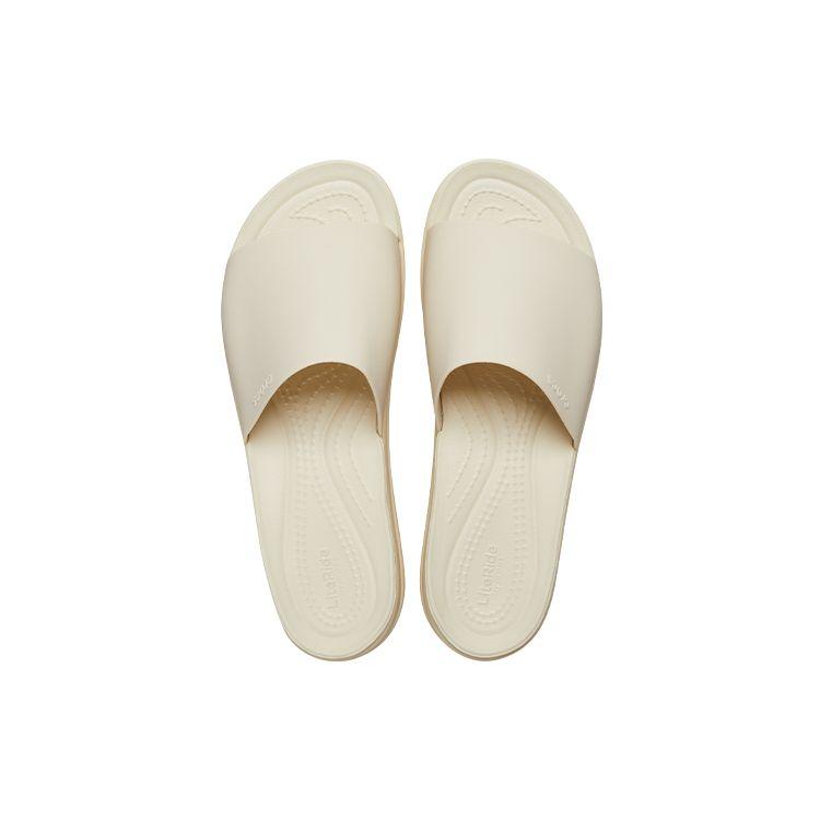 Crocs Brooklyn EVA Slip-On Open-Toe Slide Sandals Women Sandals Bone 208728-2Y2