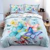 2/3pcs bedding set Digital Print Comfortable Duvet Cover for Home Bedroom Decoration, 1 Duvet Cover and 2pillowcase with Zippers