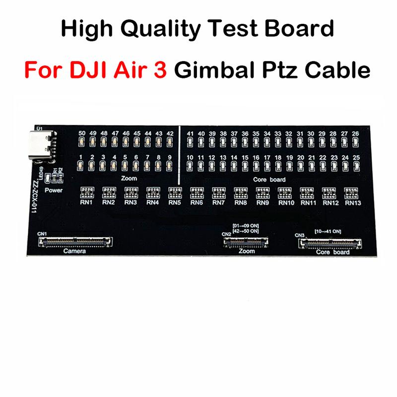 High Quality Test Tool For DJI Air 3 Camera Signal Cable Gimbal Ptz Cable Tester Brand New Drone Cable's Test Board In Stock